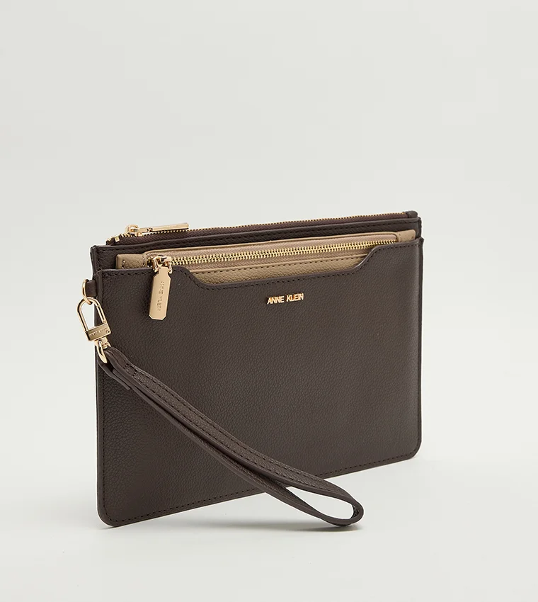 Anne Klein  Anne Klein 2-piece Logo Detail Wallet Set for Women | Best Price UAE